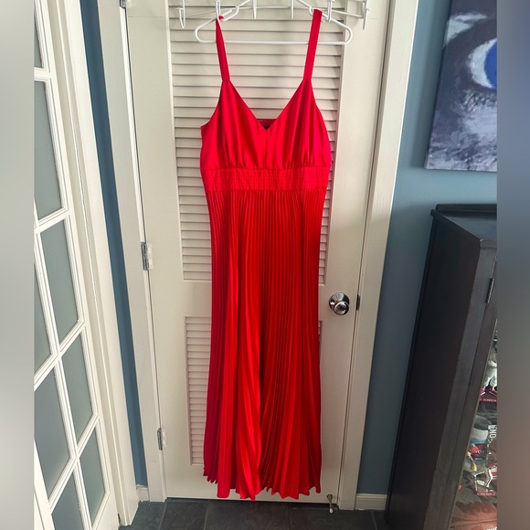 Long Tall Sally Red Dress Size 10 - Picture 1 of 4